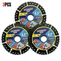 Novogear360™ Universal Master Blade (3-Pack) – One Disc for Everything: Metal, Tile, Stone & Plastic | 4.5" Extreme Dry-Cut Series