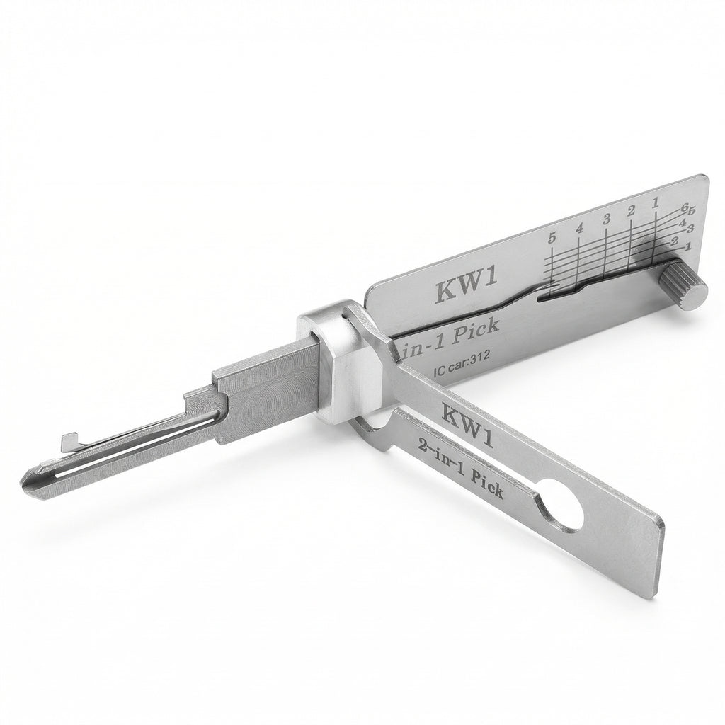 KW1Portable Dual-Function Manual Measurement Tool, High Precision Repair Tool with Ruler, Compact Design for Easy Use, Hardware