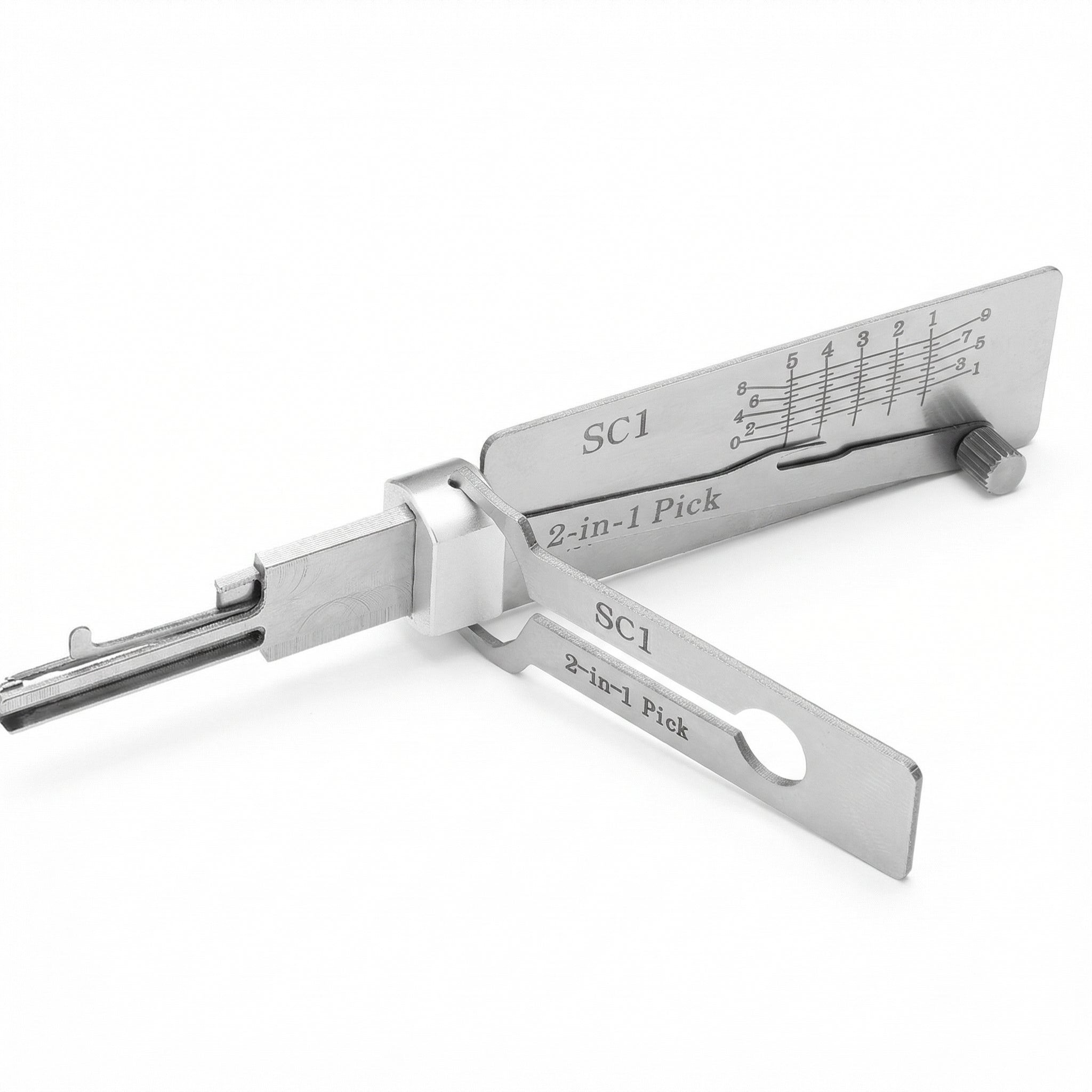 SC1 Portable Dual-Function Manual Measurement Tool, High Precision Repair Tool with Ruler, Compact Design for Easy Use, Hardware