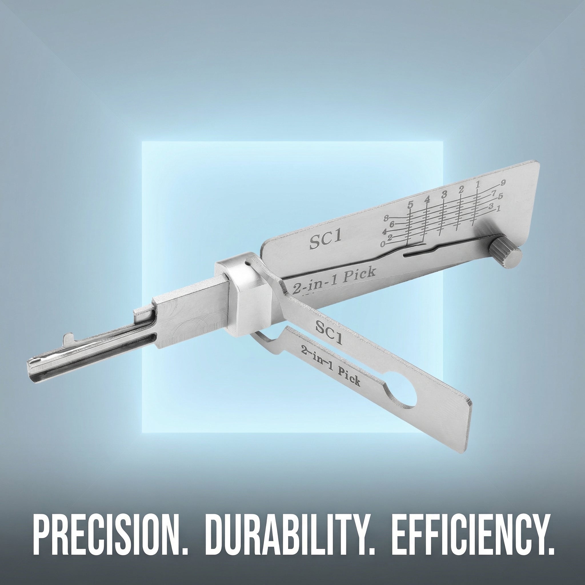 SC1 Portable Dual-Function Manual Measurement Tool, High Precision Repair Tool with Ruler, Compact Design for Easy Use, Hardware