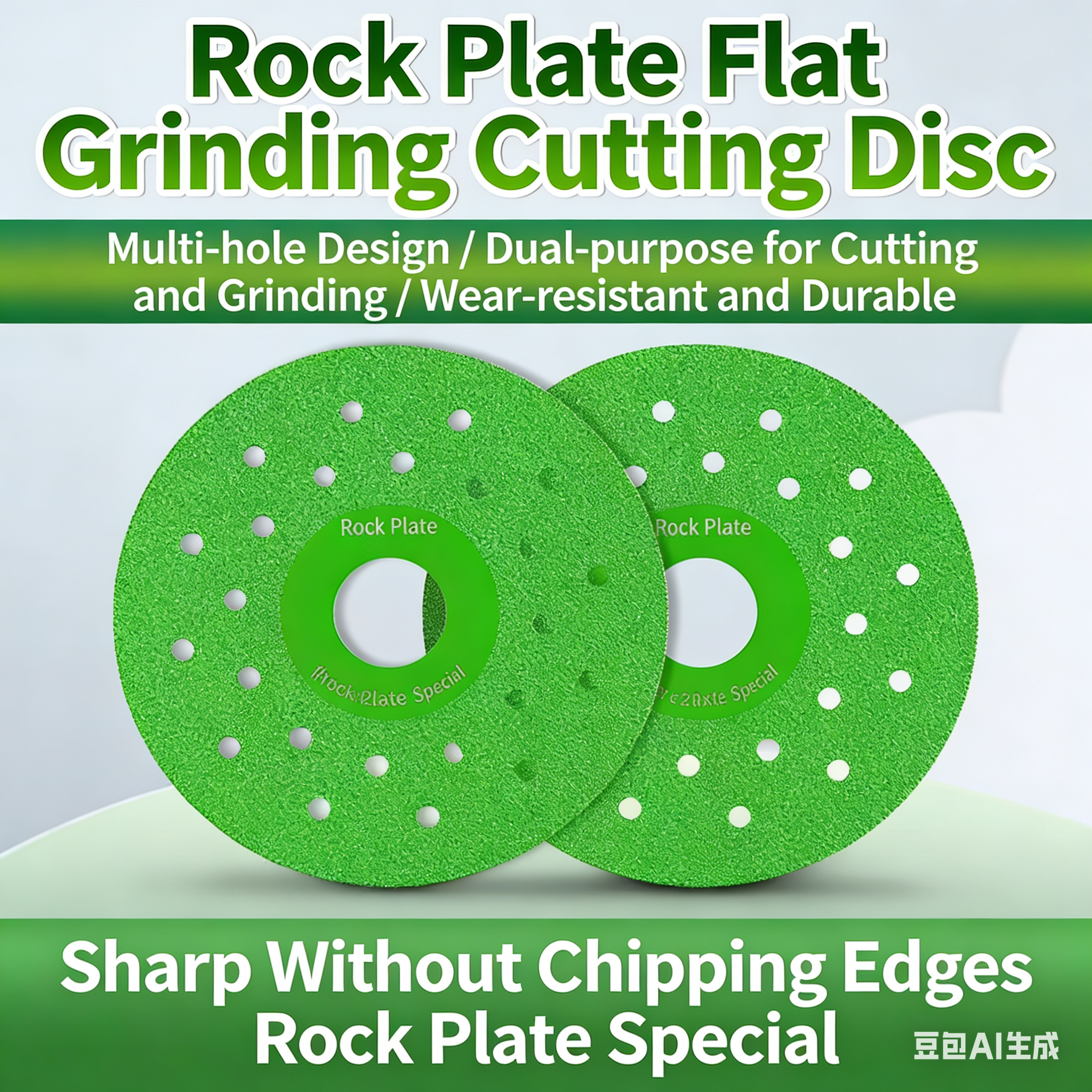 3-Pack 115mm Diamond Cutting & Grinding Disc - Porous Heat-Dissipation Design | Professional Grade Saw Blades for Porcelain, Tile & Marble Chamfering