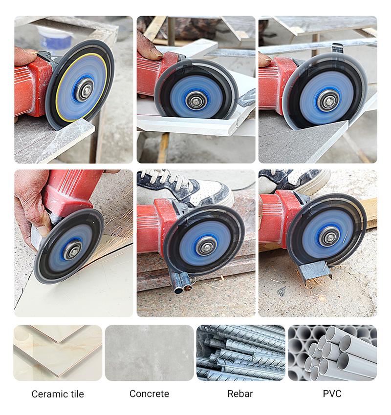 Novogear360™ Universal Master Blade (3-Pack) – One Disc for Everything: Metal, Tile, Stone & Plastic | 4.5" Extreme Dry-Cut Series